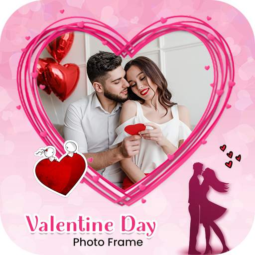 Valentine Day Photo Frame 2021 : Love Photo Frame 1.9