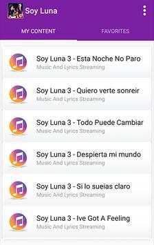 Soy Luna New Open Music screenshot 1