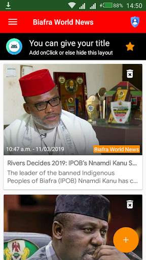 Biafra World News   Radio   TV screenshot 1
