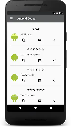 Secret Codes For Android screenshot 4