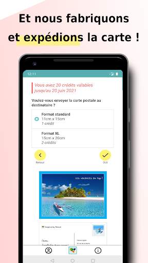 SimplyCards - Carte postale avec vos photos screenshot 5