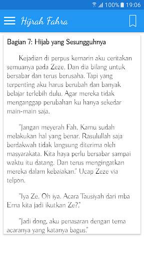 Novel Hijrah Fahra screenshot 3