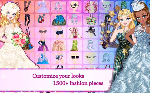 Star Girl - 🛍️Fashion 💋Makeup & 👗Dress Up screenshot 1