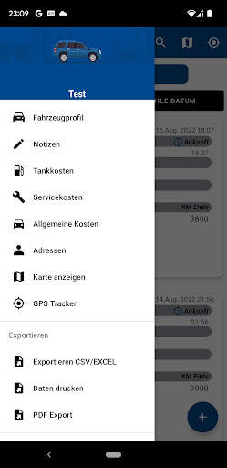 KFZ Fahrtenbuch Deutsch screenshot 4