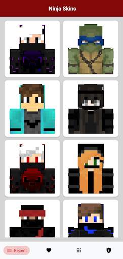 Ninja Skins for MinecraftPE screenshot 4