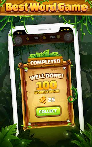 Word Jungle: Word Games Puzzle скриншот 7