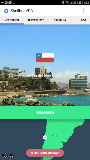Shellfire VPN screenshot 1