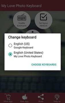 My Love Photo Keyboard screenshot 3