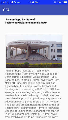 College Selector App screenshot 2