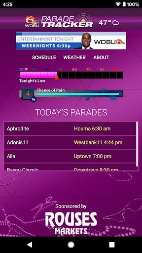 WDSU Parade Tracker screenshot 2