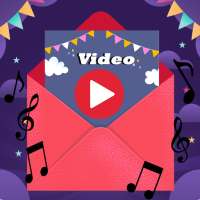 Video invitation card maker logo
