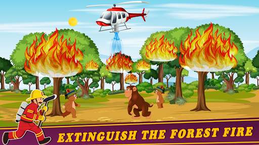 Firefighter Rescue Truck Games screenshot 3