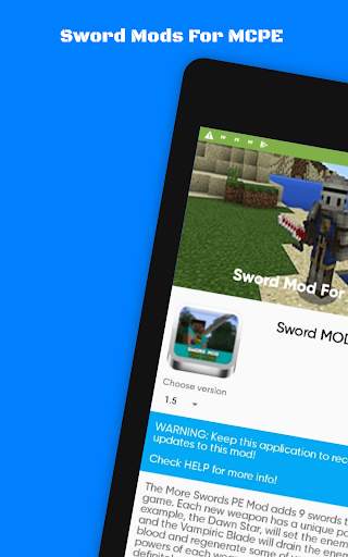 Sword Mod For MCPE screenshot 7
