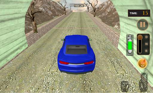 Real Speed Car Escape Stunt screenshot 1