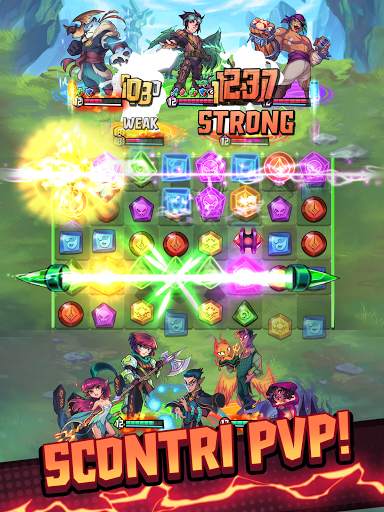 Puzzle Brawl: RPG Match 3 PvP screenshot 1