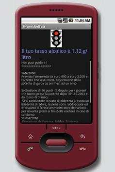 PhoneAlcolTest 1.6 screenshot 2