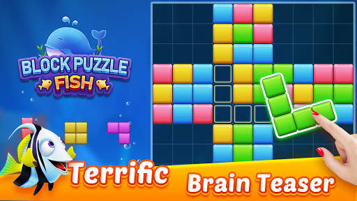 Block Puzzle Fish – Free Puzzle Games screenshot 1