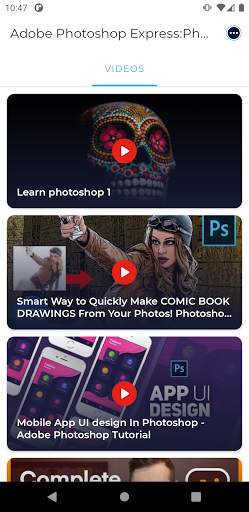Guide : Adobe Photoshop Express Photo Editor 2021 screenshot 1