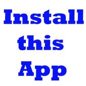 Install this App أيقونة