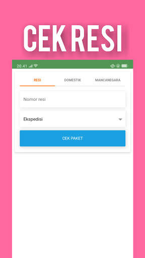 CEKI : Cek Ongkir dan Resi screenshot 1