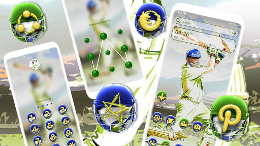 Cricket Batsman Launcher Theme screenshot 3