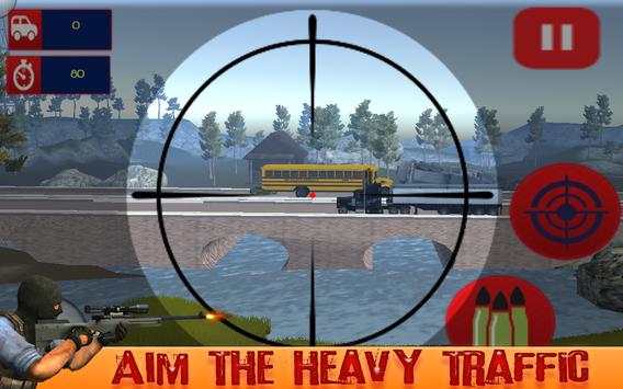 Traffic Hunter Sniper 2017 screenshot 2