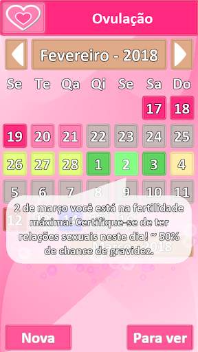 App de Ovulação Português screenshot 4