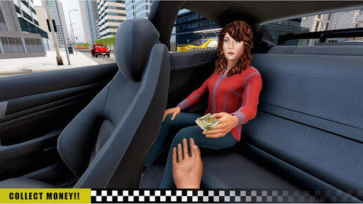 Crazy Car Driving Taxi Games screenshot 3