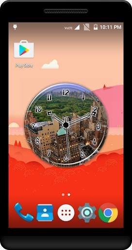 New York Clock Live Wallpaper screenshot 2