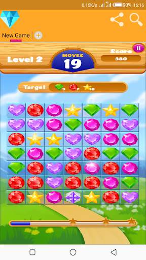 Jewel Crush Game screenshot 1