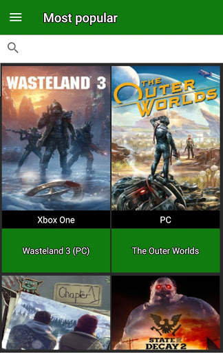 GamePass List screenshot 1
