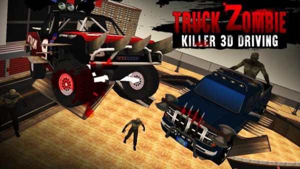 Truck Zombie Killer 3D Driving screenshot 1