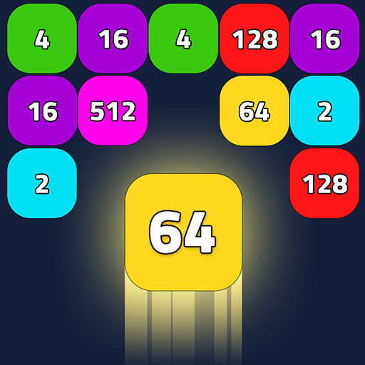 Merge Block: 2048 Shooter Game icon