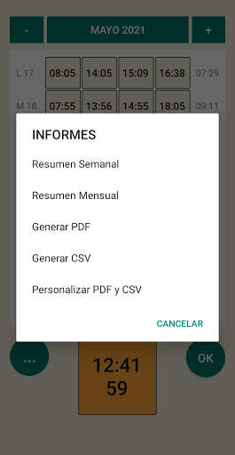 Control Horario screenshot 5