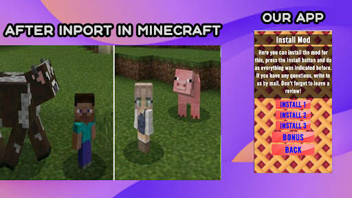Player Size Mod for Minecraft screenshot 1