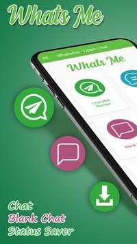 WhatsMe & Whats tool for open chat screenshot 1