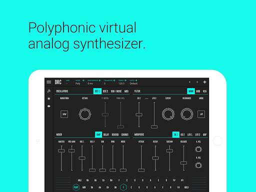 DRC - Polyphonic Synthesizer screenshot 4
