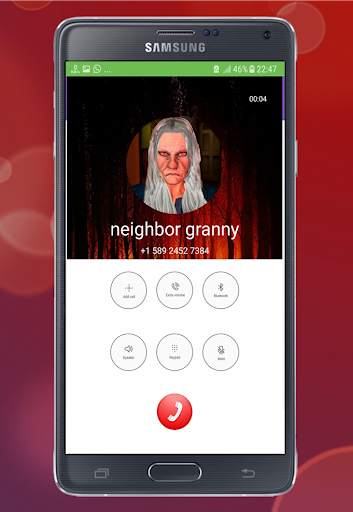Video Call from Granny’s Scary Neighbor Prank screenshot 3