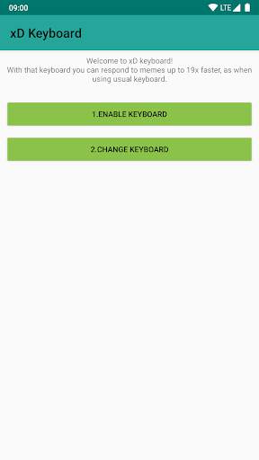 xD Keyboard स्क्रीनशॉट 1