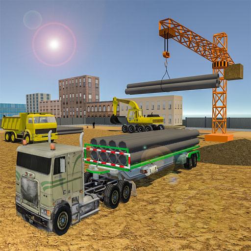 City Pipeline Dig In Simulator: 3D Construction icon