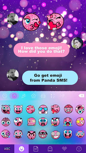 Fancy SMS Free Emoji Keyboard screenshot 3