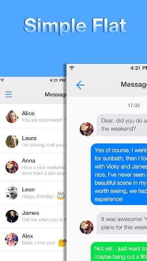 Simple Flat Keyboard Theme screenshot 4