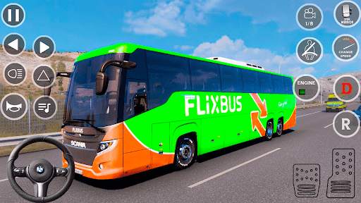 Passenger 3D Bus Drive Sim screenshot 4