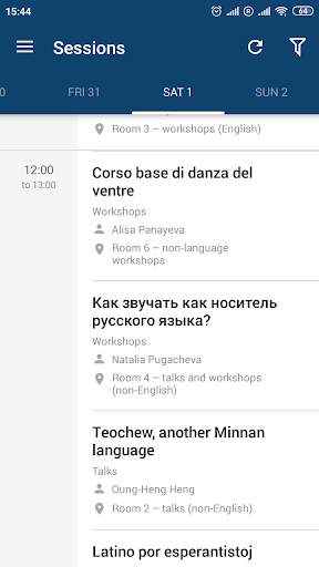 Polyglot Gathering 2019 screenshot 2