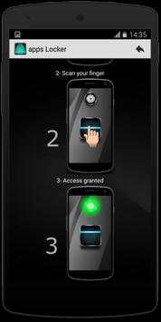 Fingerprint app Lock Simulator screenshot 3