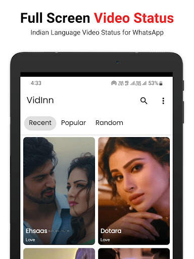 Full Screen Video Status screenshot 17