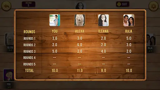Callbreak Offline : Tash Game 5 تصوير الشاشة