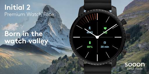 Initial 2 Watch Face screenshot 1