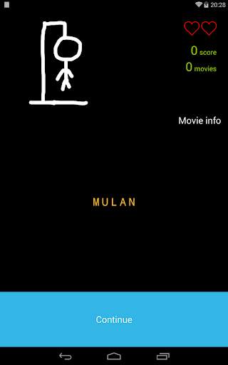 Hangman: Movie Edition screenshot 7