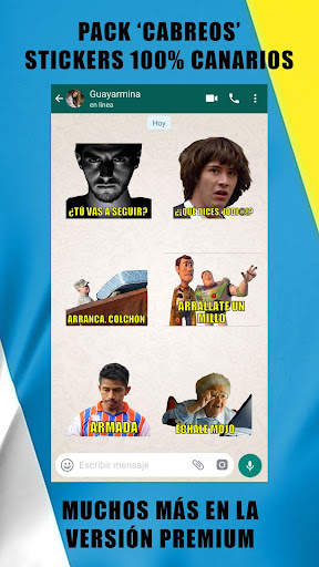 SticKanarias Lite - Stickers C screenshot 2